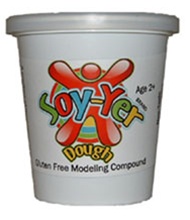 Soy-Yer Dough. Wheat-free, gluten-free soy based modeling clay.