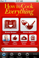 Mark Bittman "How To Cook Everything" iphone Application