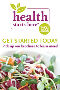 Whole Foods "Health Starts Here"