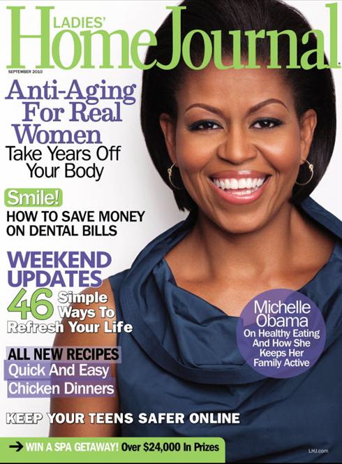 Michelle Obama "Ladies Home Journal"