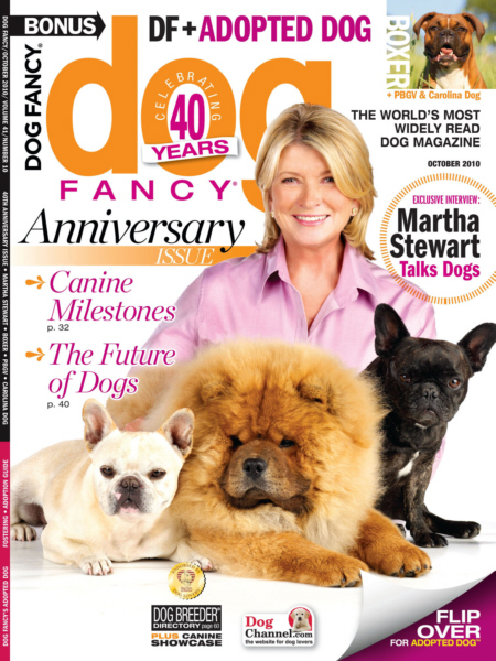 Martha Stewart "Dog Fancy"