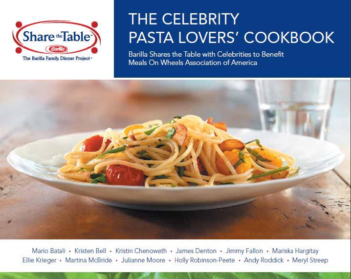 The Celebrity Pasta Lovers' Cookbook