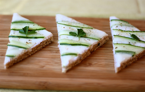 Cucumber Sandwiches. Credit: Vegan Yum Yum