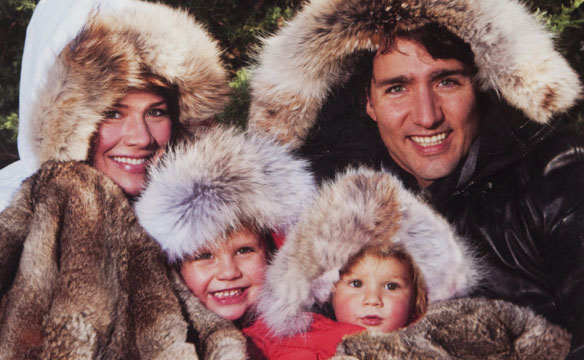Trudeau Christmas Card