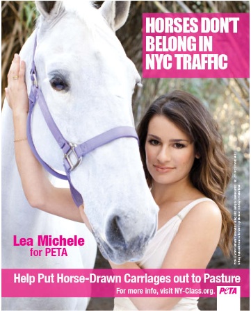 Lea Michele PETA