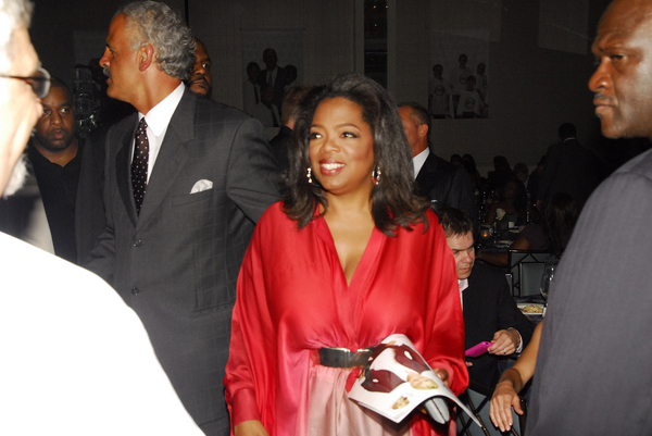 Oprah Winfrey and Stedman Graham