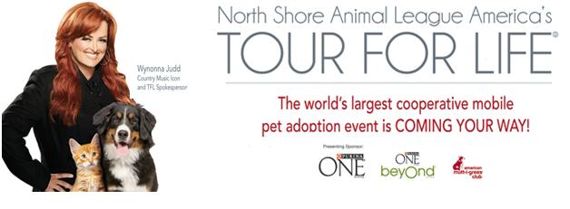 Wynonna Judd North Shore Animal League America's "Tour For Life"