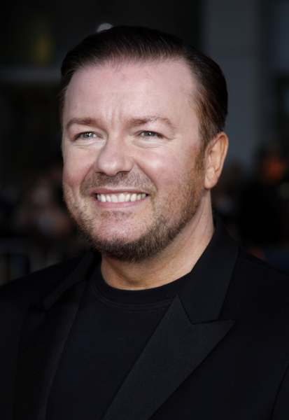 ricky gervais weight loss before and after. Ricky Gervais would like the