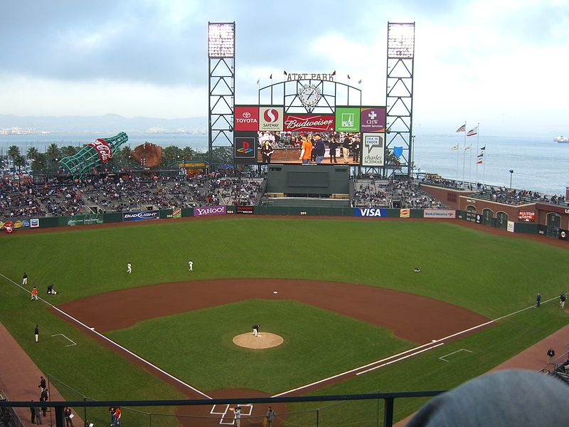 At & T  Park San Francisco Giants