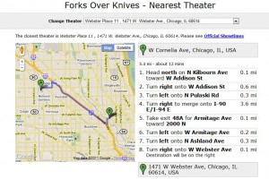 Forks Over Knives Locator