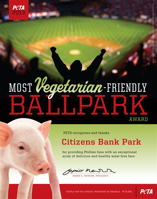 PETA Most Vegetarian Friendly Ballpark