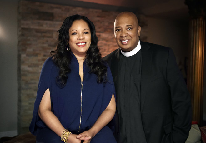 Rev Run and Justine Simmons