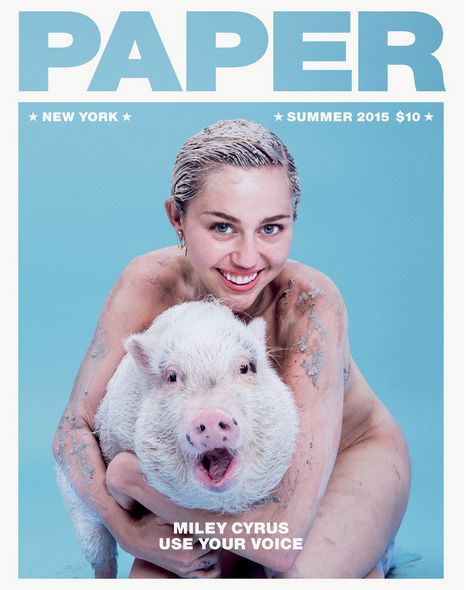 Miley Cyrus Paper Magazine
